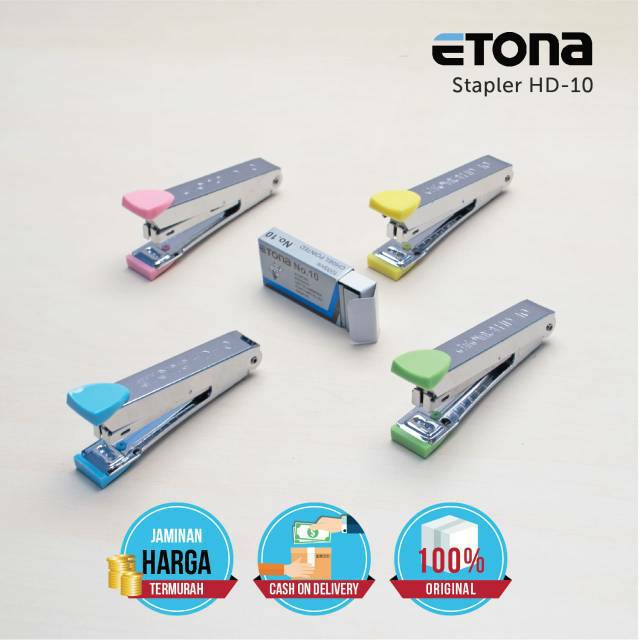 Stapler HD 10 Etona/stapler ATK. Warna RANDOM