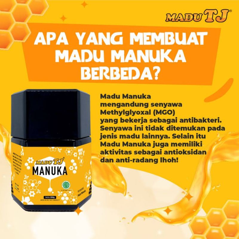 Madu TJ Manuka 250g