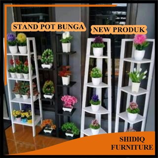  RAK  POT  BUNGA  MINIMALIS  MODEL SUSUN BERTINGKAT DARI  BAHAN KAYU  BERKUALITAS HARGA  MURAH Shopee 