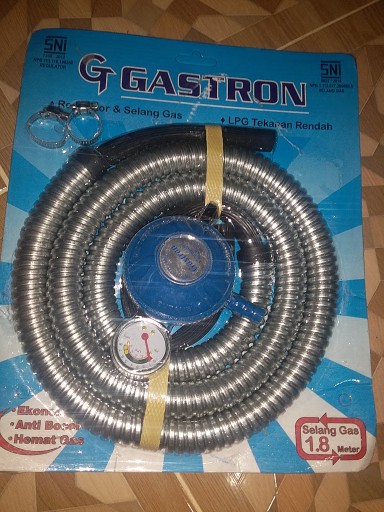 Selang Gas  / Regulator Gastron Kick On