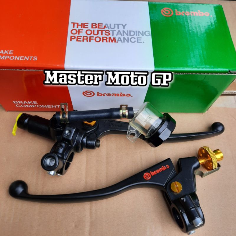 master rem classic Handle kopling kiri classic manual master rem tabung Br€mbo italy klasik master rem tabung MX Satria fu Rxking Vixion tiger sonic Cb R25 ninja klx CRF