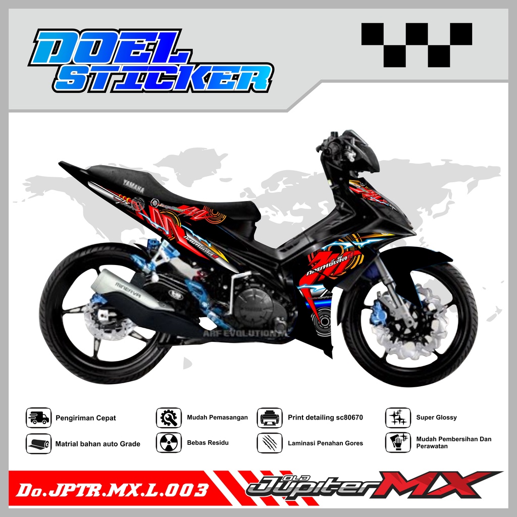 Striping JUPITER MX OLD - Sticker Striping list Variasi YAMAHA JUPITER MX OLD THAILOOK 003