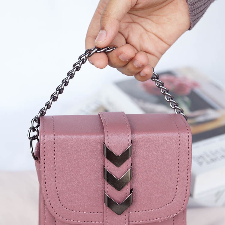 Luna Aura Tas Slempang Pouch Hp Wanita Cevron Rantai DK 02 Slingbag Hp wanita Kekinian Tas Grosir Wanita Tas wanita ootd