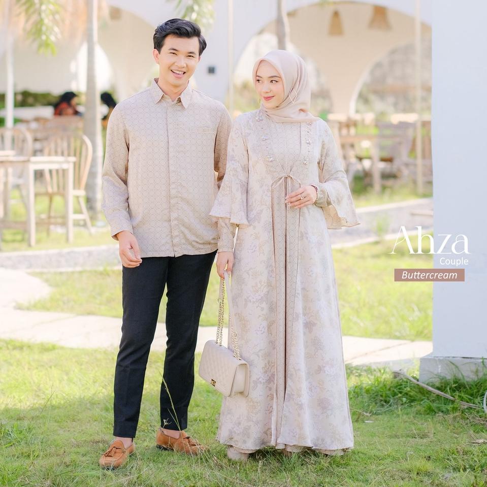 Terlaris.. Ahza Dress Couple (DRESS SAJA)