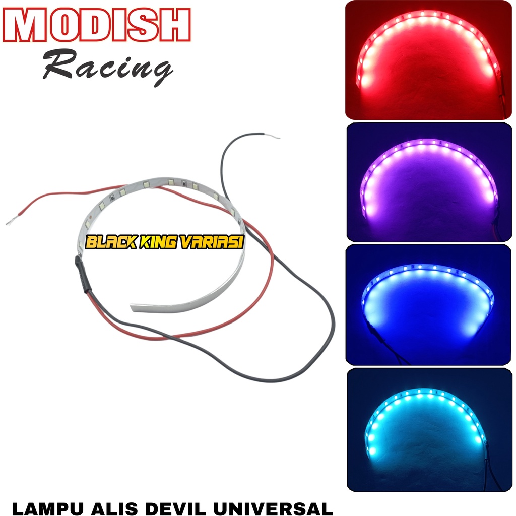 Lampu Alis Devil Eye 30 Demon Eye 360 12 Volt Devil Aes Motor Universal Devil Eyes