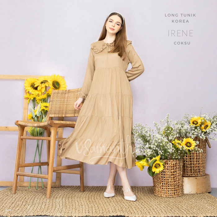 Long Tunik Korea Irene / Tunik Muslim Korea