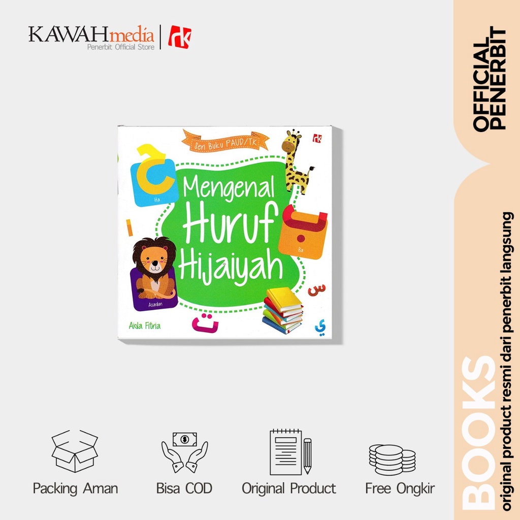 BUKU PAUD/TK MENGENAL HURUF HIJAIYAH