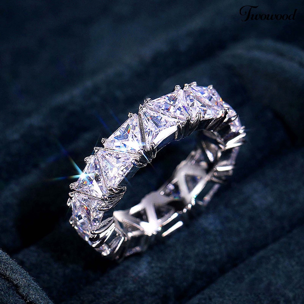 Cincin Bahan Tembaga Gaya Elegan Untuk Wanita