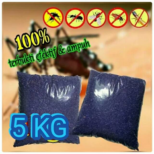 Pasir magic pasir lavender anti nyamuk refil malaria demam berdarah chikungunya paket per 5kg