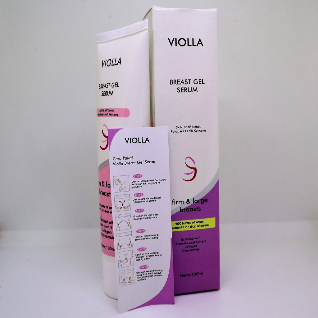 BAYAR DI TEMPAT_VIOLLA BREAST GEL SERUM BPOM & SMART BREAST 100% ORIGINAL - GEL PEMBESAR & PENGENCAN