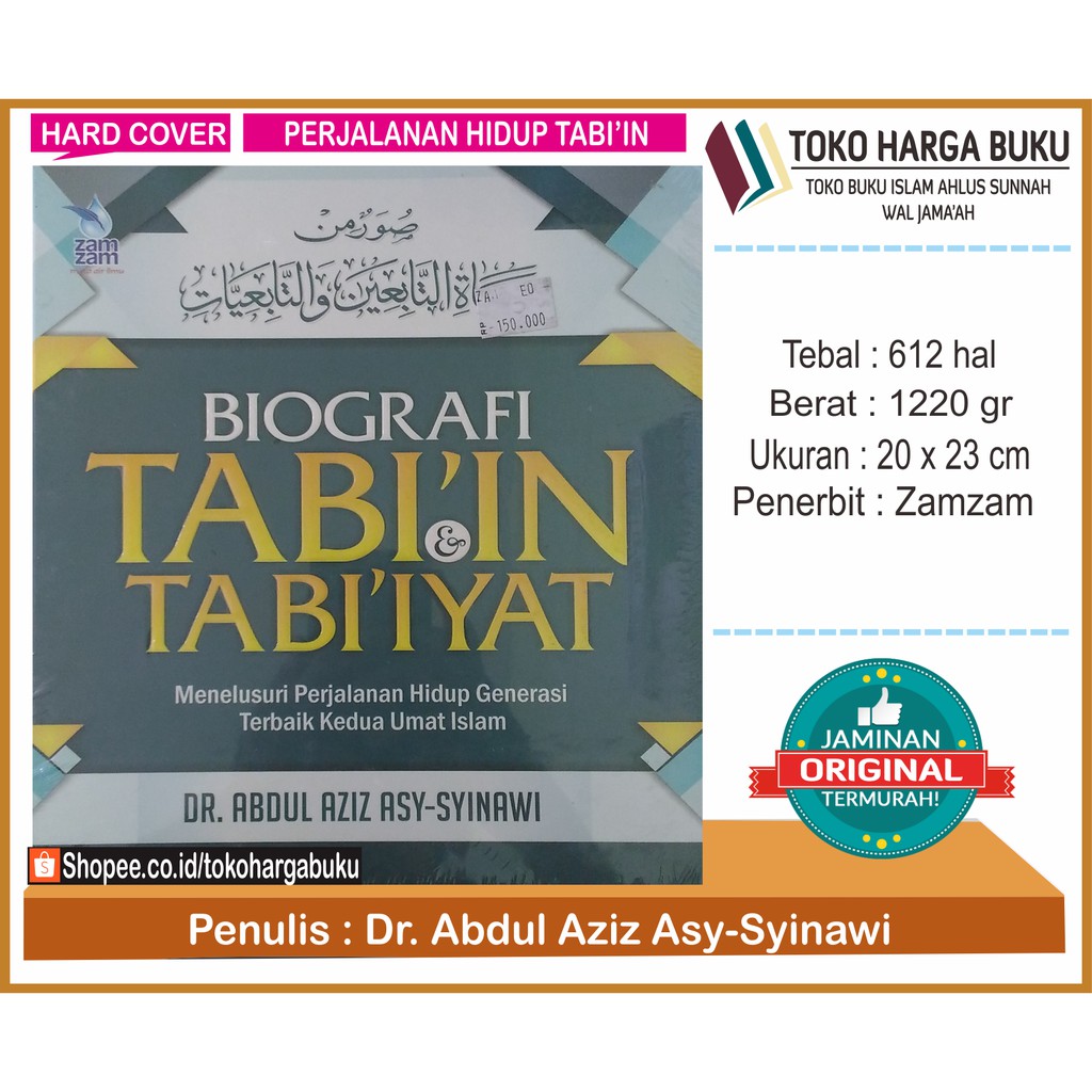 Biografi Tabiin dan Tabiiyat - Tabi'in & Tabi'iyat - Penerbit Zamzam