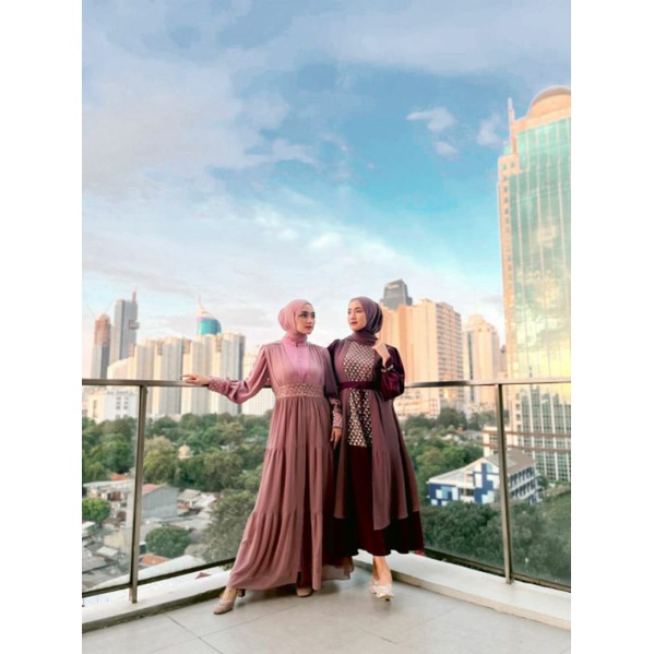 Lady Dhara Style 1 & 2 | A.D.E.N hijab | Dress Aden Hijab premium | Dress kondangan | Outfit cantik 