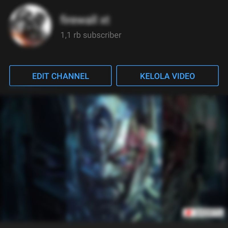 AKUN YOUTUBE 1.100 Subscriber Akun Tahun 2021