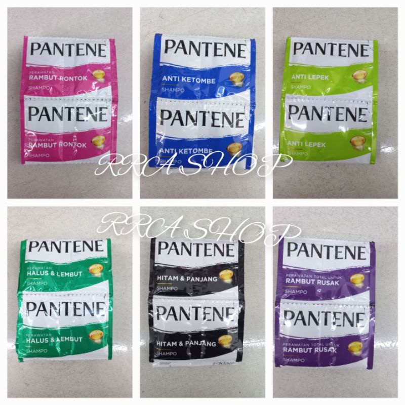 Jual pantene shampo/kondisioner renteng isi 12 sachet | Shopee Indonesia