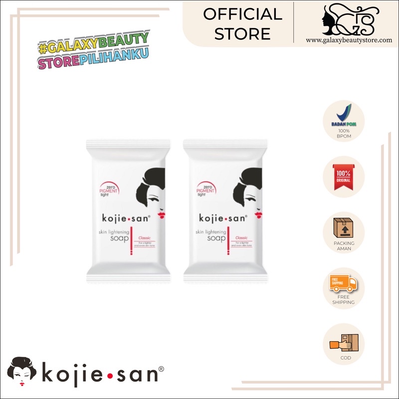 KOJIE SAN KOJIC ACID SOAP 45GR / SABUN KOJIE SAN 45GR