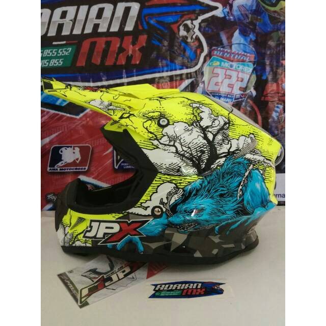 Jual Helm Cross JPX Helm Trail JPX Helm Cross Helm Trail Helm SuperMoto