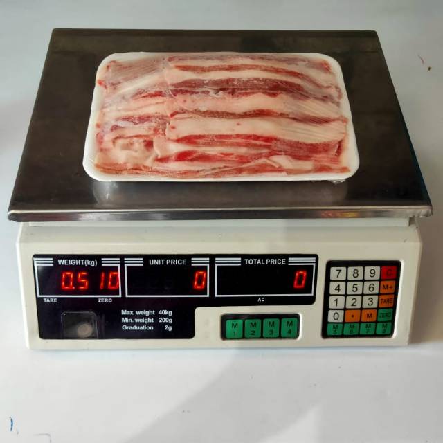 

Daging Slice Shortplate AUS Yakiniku BBQ Shabushabu