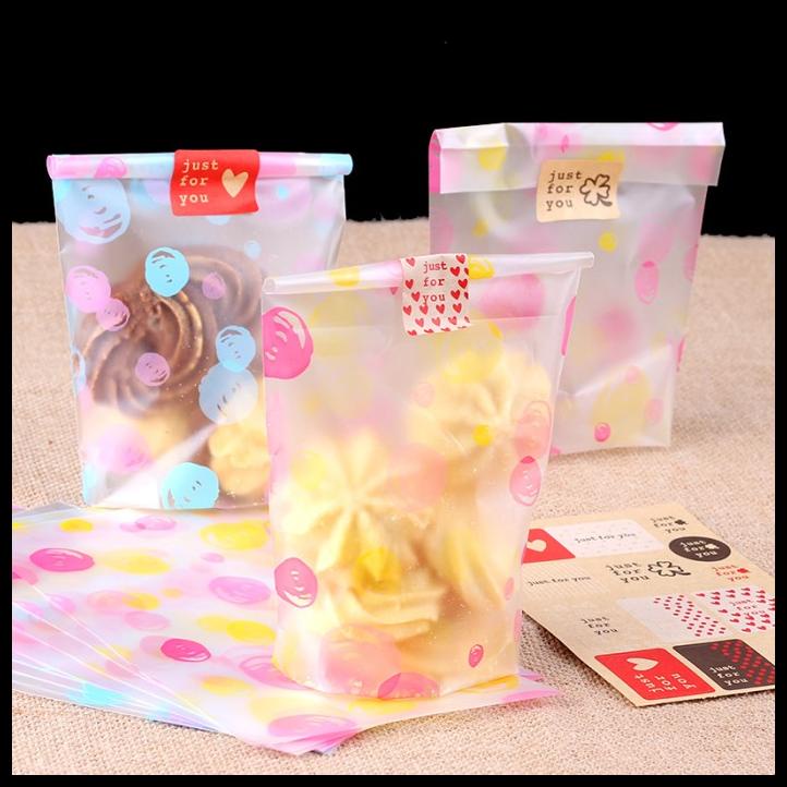 

Kantong Plastik Cookies Kue Clip Packaging Accessories Lucu Cute Sale