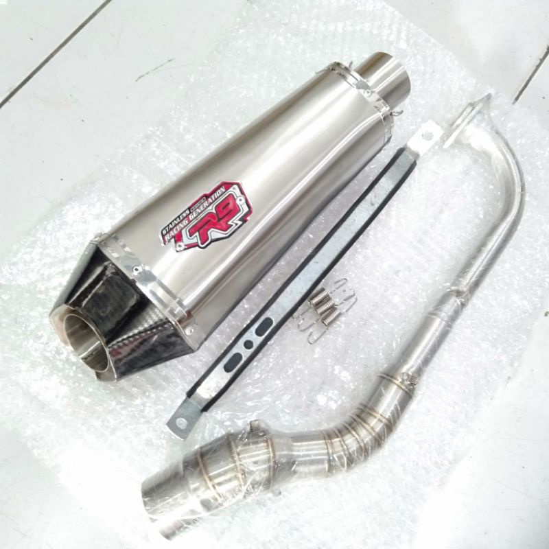 Knalpot R9 alpha aerox nmax new