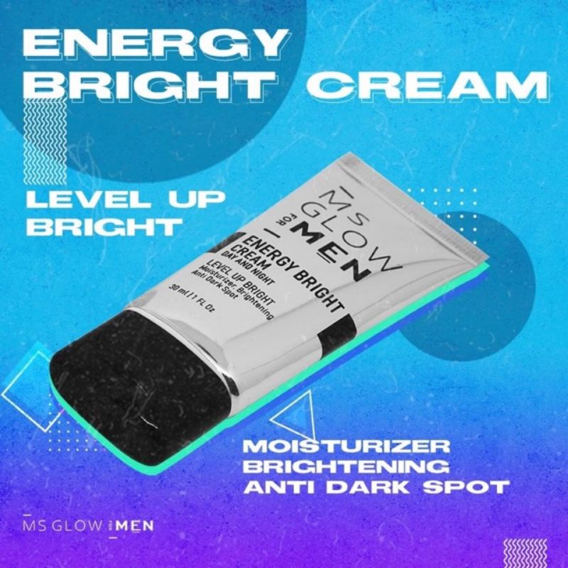 ENERGY BRIGHT CREAM MS GLOW FOR MEN