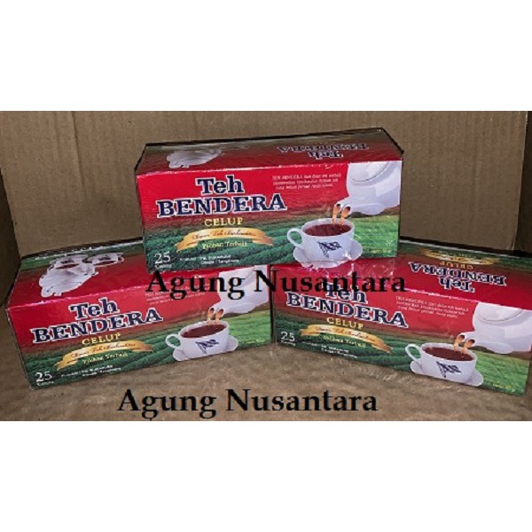 

Teh Celup Bendera 25 x 2 gr