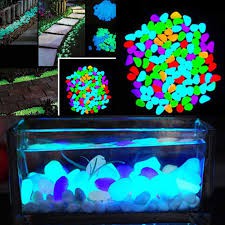 Multi-color Batu Hias Dekorasi Glow In Thedark