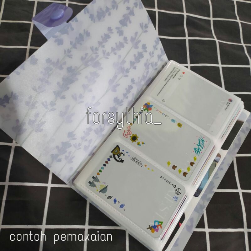 [Ready] Album foto Photocard holder tempat polaroid 120 slot 240 lubang kartu kancing