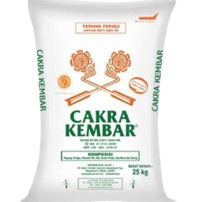 

PROMO TERMURAH Tepung Terigu Cakra Kembar 25 kg TP194