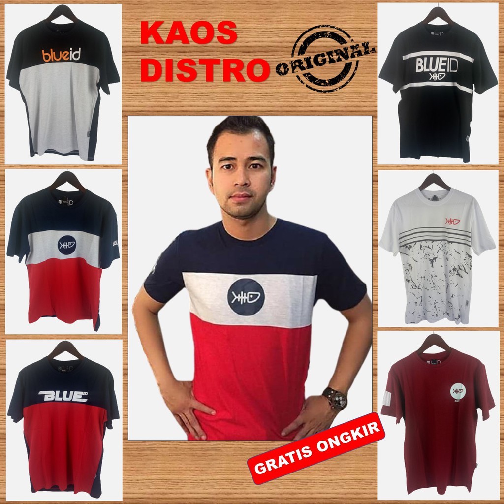 KAOS DISTRO / KAOS PREMIUM / KAOS ORIGINAL / KAOS PRIA WANITA (Raffi Ahmad)