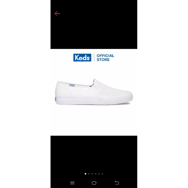 Keds Double Decker Perf Leather size 36