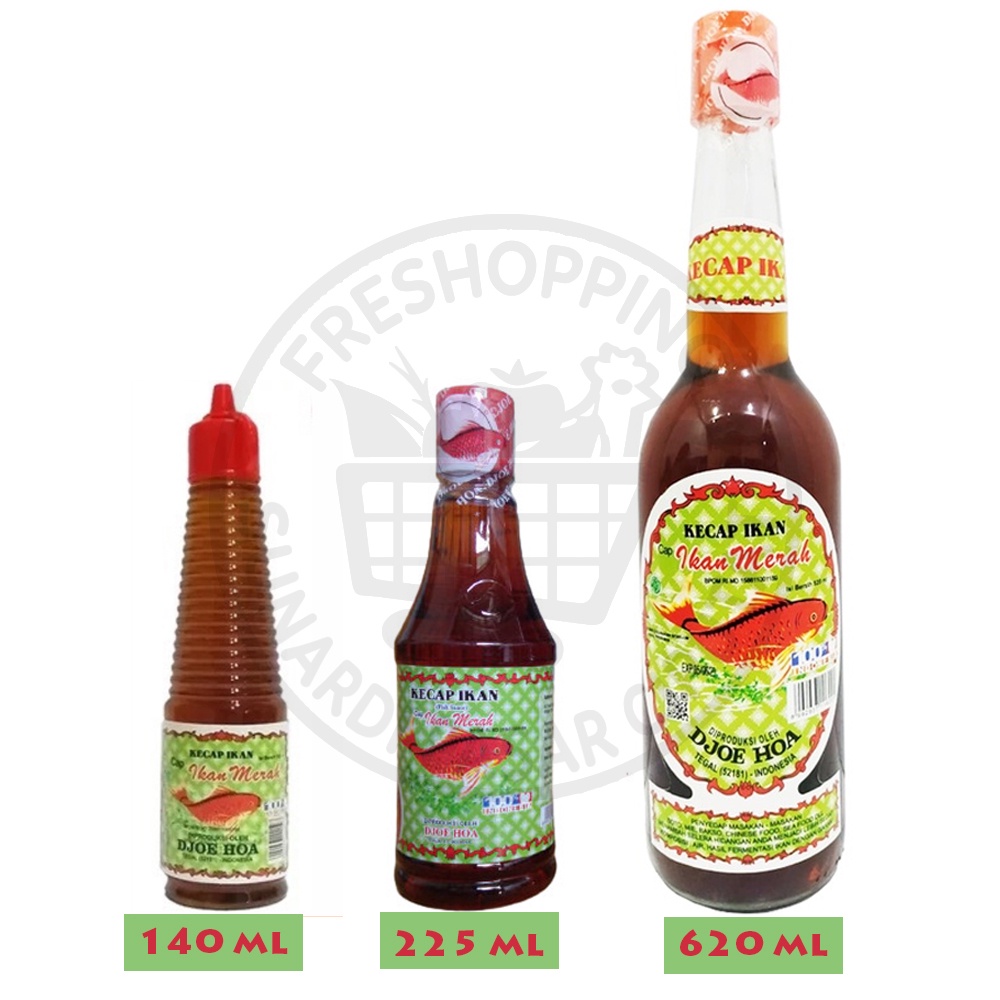 KECAP IKAN CAP IKAN MERAH DJOE HOA