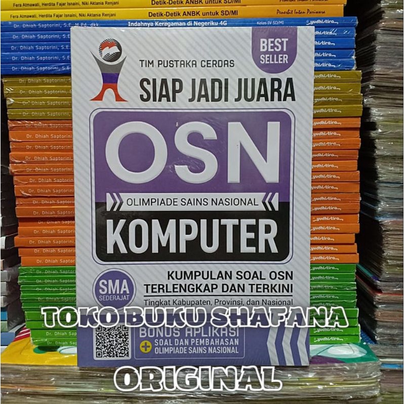 Buku OSN KOMPUTER SMA : Kumpulan Soal Siap jadi Juara Terlengkap Pustaka Baru Press