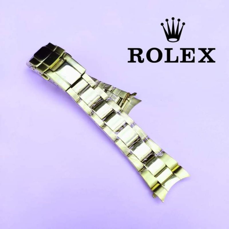 STRAP ROLEX DAYTONA TALI JAM TANGAN ROLEX DAYTONA KOMBINASI 20MM