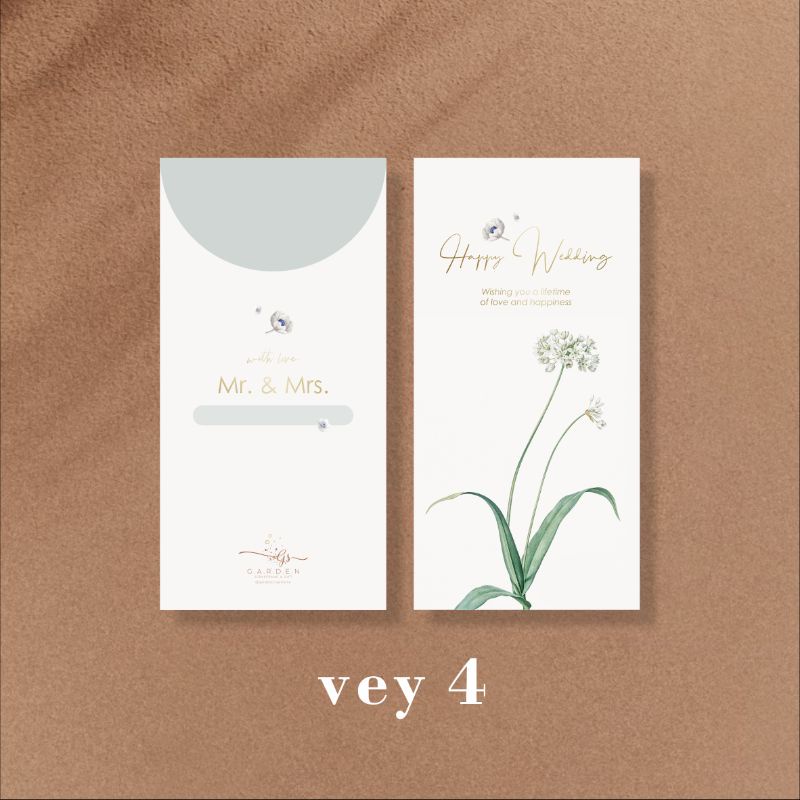 

[VEY SERIES] CUSTOM NAMA Amplop Kondangan / Amplop Wedding / Amplop Nikahan / Wedding Envelope