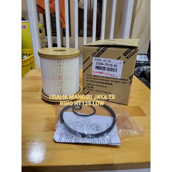 FILTER SOLAR FUEL FILTER RINO HT125 LOW BAWAH 23304-78110-82