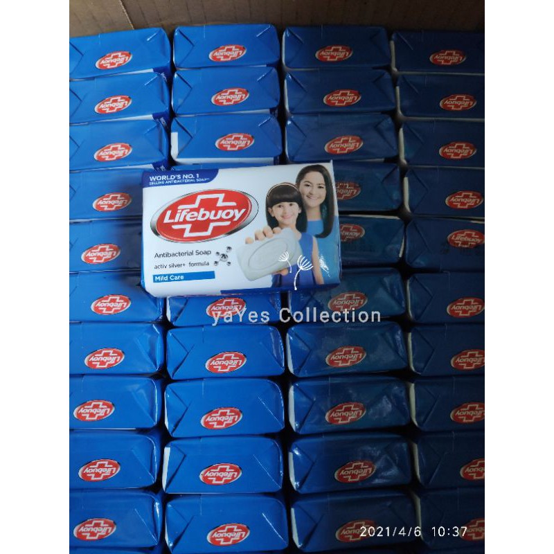 Sabun Batang Lifeboy soap bar 75g antibakteri lifebuoy lifboy lemon Kuning Total Merah mild care Biru