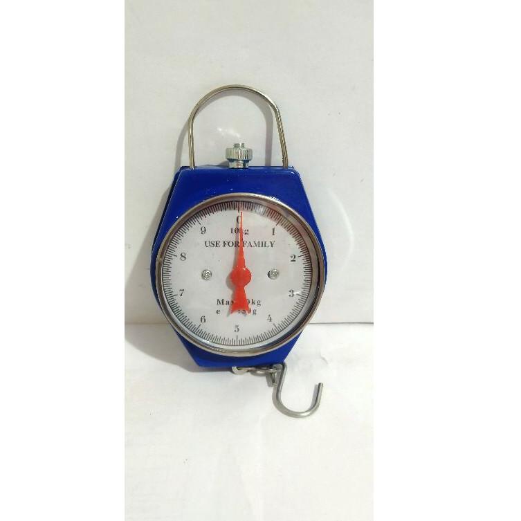Premium.. Timbangan Gantung manual 10kg /Timbangan mini /Timbangan kecil / Kilo MW9