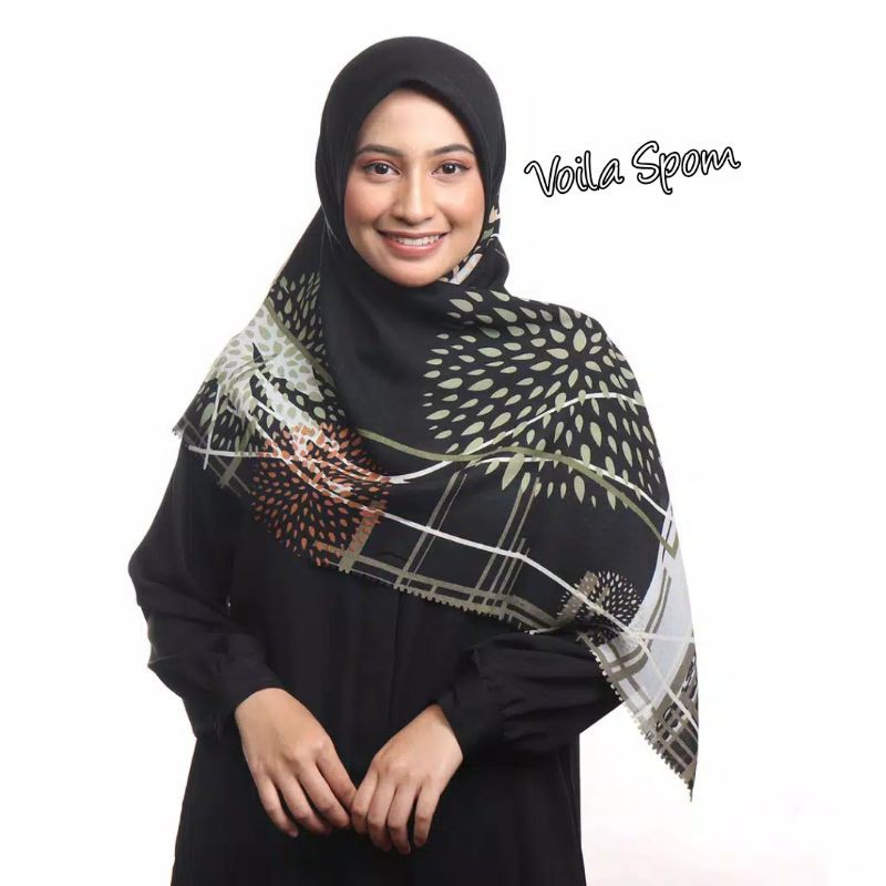 Voila Spom Umama/hijab segi empat