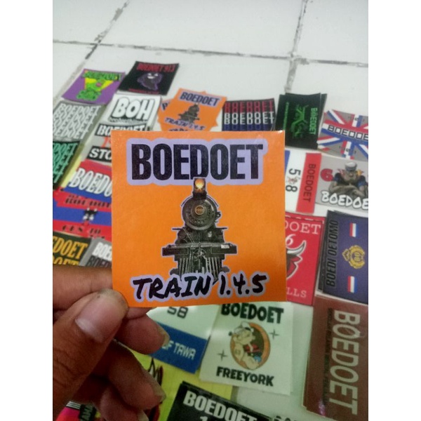 

STIKER BOEDOET TRAIN 145 BOEDOET KERETA