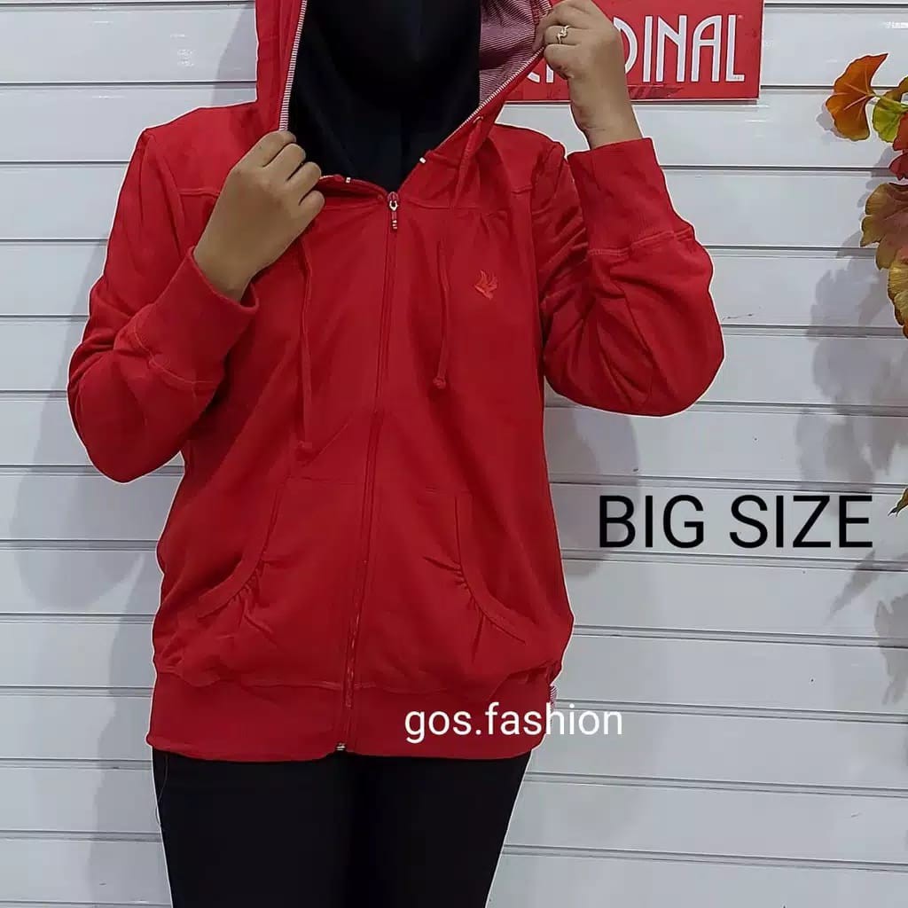 gos JAKET CARDINAL BIG SIZE Sweater Cardinal Girl Bigsize 100% Original Jaket Cewek