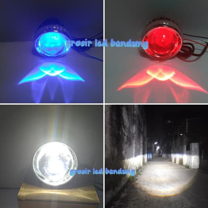 STAR SELLER ORIGINAL LAMPU LED SOROT MOTOR DAN MOBIL VAHID DEVIL EYE MT24 #2