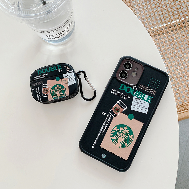 Soft Case Desain Mcdonald 's Inpods 12 Starbucks Untuk Airpods Pro