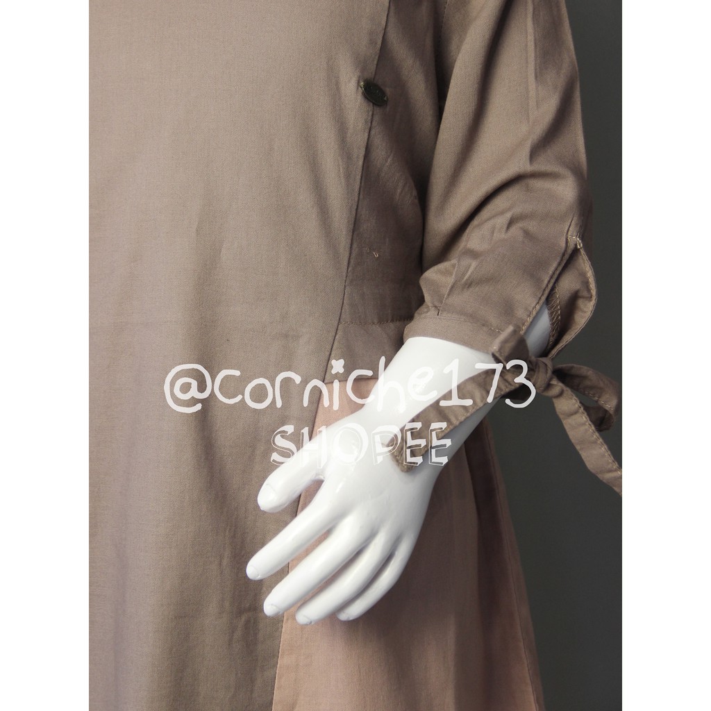 Corniche Kids Dwina Dress Brown - TH K50022