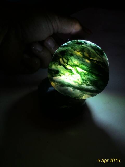 MOSS AGATE / LUMUT INDIA KWALITAS KONTES