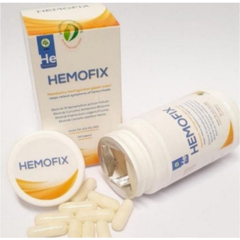 Hemofix Asli Obat Wasir Hemofix Kapsul Ambeien Wasir Original Ampuh