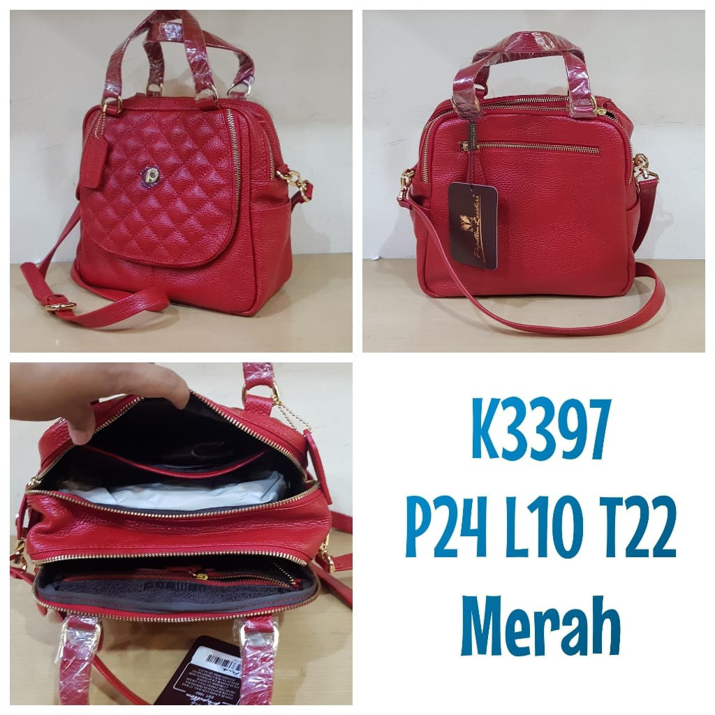 Tas Papillon Original K3397 Merah
