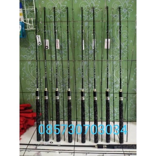 joran kenzi cobra 165 cm 4-10 lb (free pipa pvc)