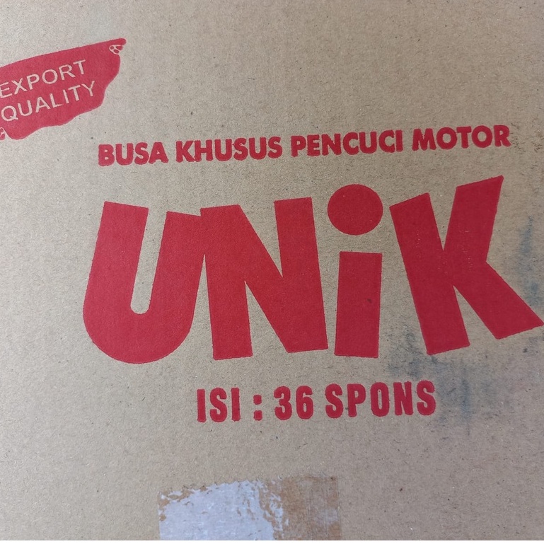 BUSA / SPON / SPONGE CUCI MOTOR UNIK SPON PENCUCI MOTOR