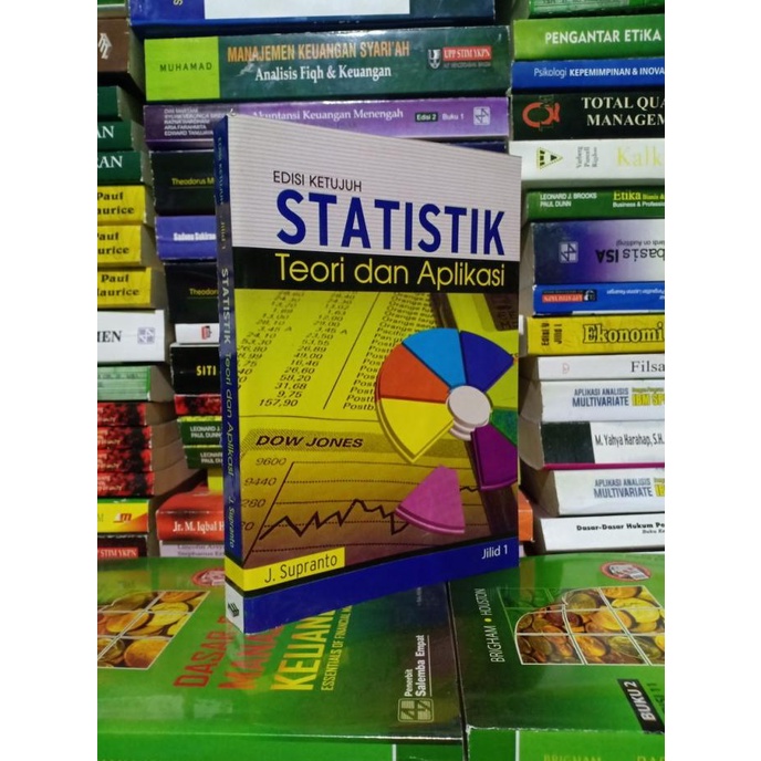 Statistik teori dan aplikasi ed 7 jilid 1 oleh J Supranto