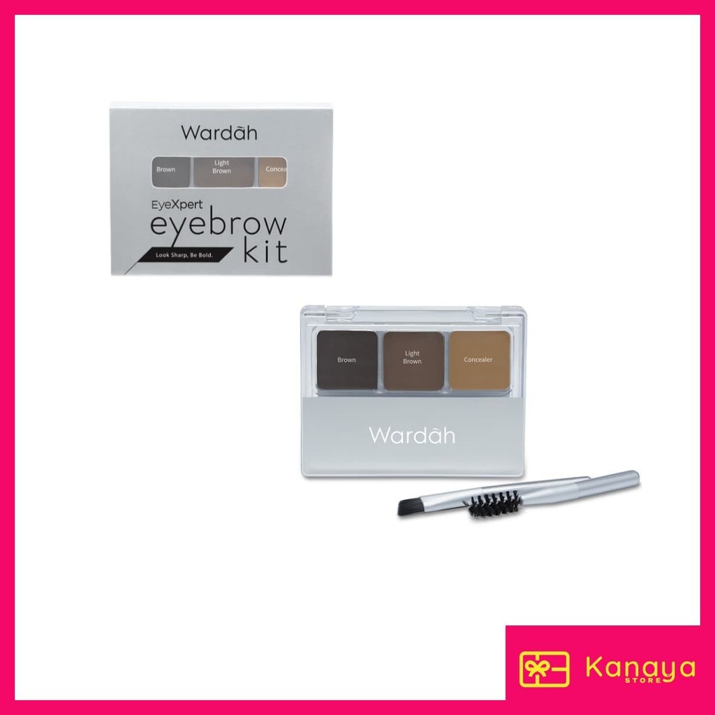 (BISA COD) Wardah Eyebrow Kit